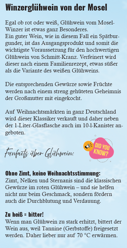 Glühweinwanderung in Saarburg - Self Walk Tour mit Ausrüstung und Glühwein